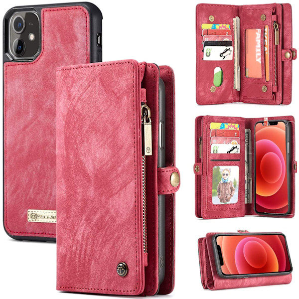 caseme 008 iPhone 15:lle punainen punainen punainen