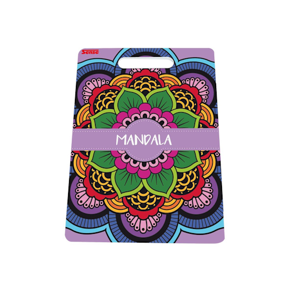 Mandala Malebok Lilla multifärg multicolor