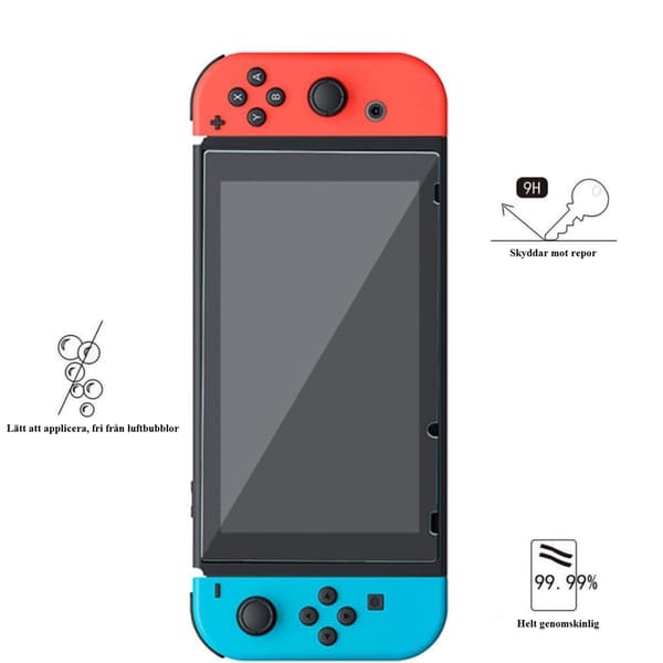 Härdat glas kompatibelt med Nintendo Switch 16