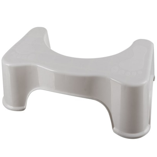 Toalettpall - För lindring av förstoppning - Squatty Potty vit