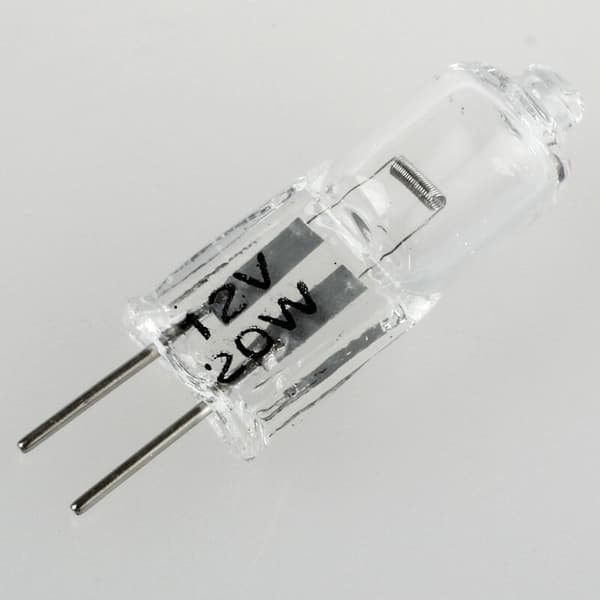 5 x G4 20W 12V halogenpære