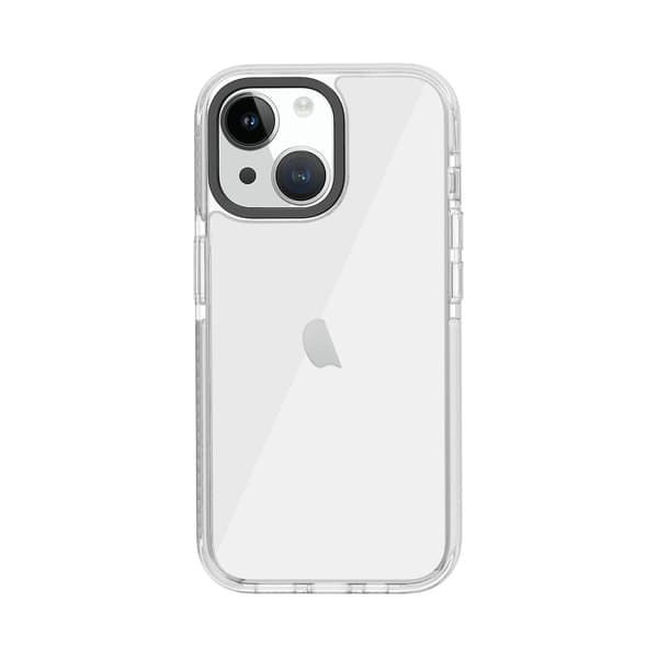 Transparent telefondeksel Kompatibelt med iPhone 15 White
