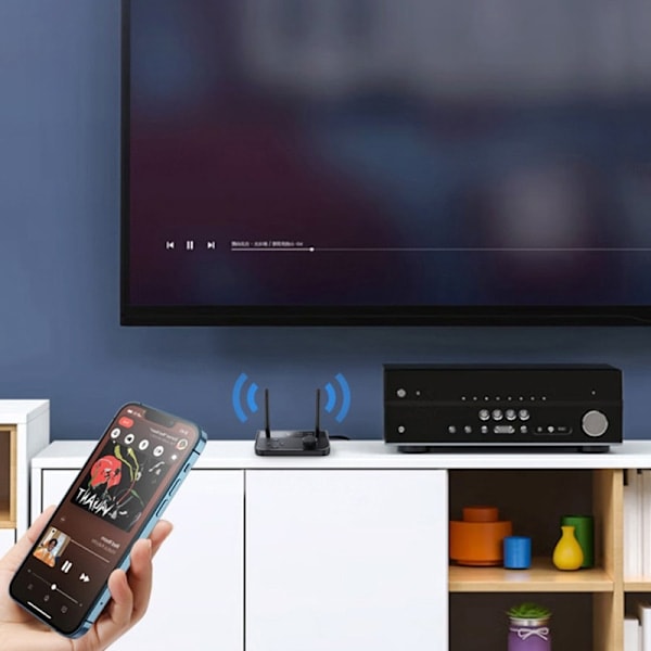Monipisteliitäntäinen Bluetooth 5.3 Lähetin/Vastaanotin