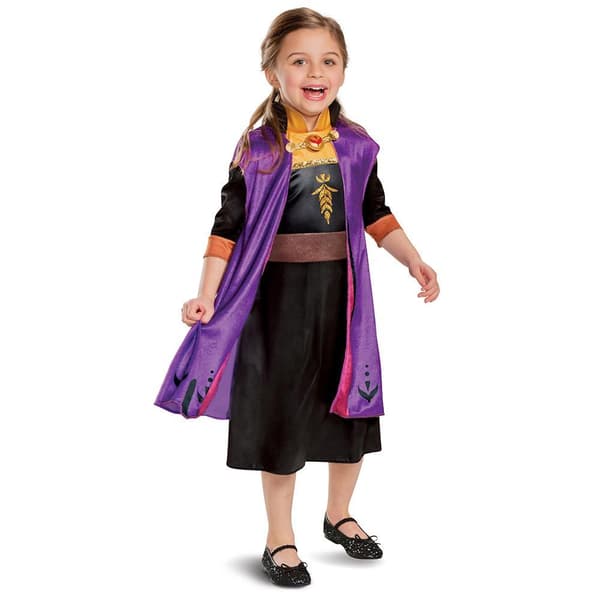 Fryst Anna Klänning M 7-8 år MultiColo MultiColor M 7-8 år