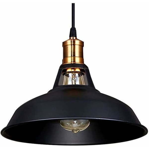 Vintage industriel pendellampe E27 LED-pære Retro