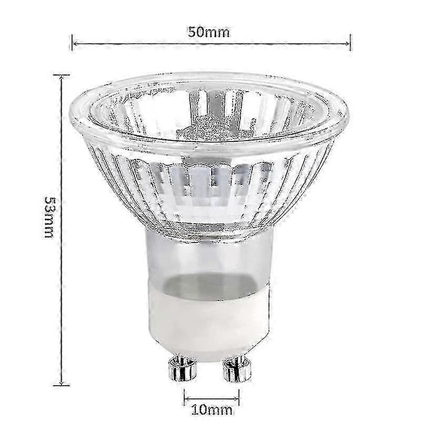 5 stk. Gu10 35w Halogen Spot Dimbar, Halogen Reflektorlamper