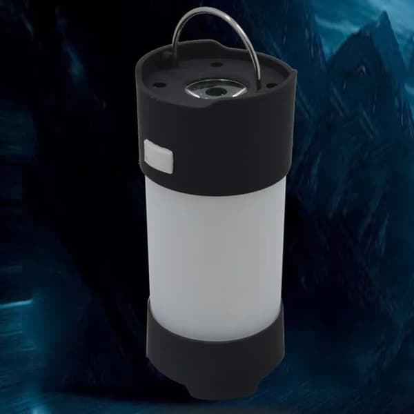 Campinglampe - LED - Varm hvid farve - Udendørsbelysning - 100.000 timer Vit, Grön
