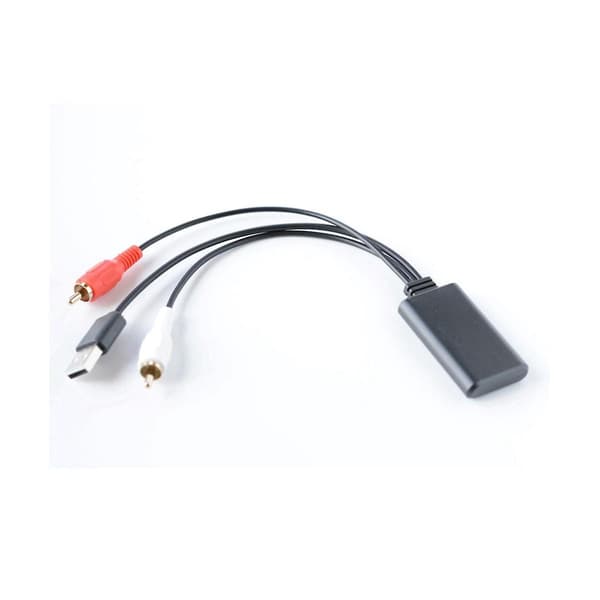 Bil Universal Trådlös Bluetooth-modul Musikadapter Rca Aux Ljudkabel Usb-driven