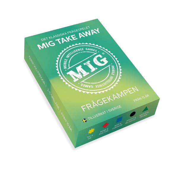 Quizspill MIG Take Away Quizkampen multifärg multicolor