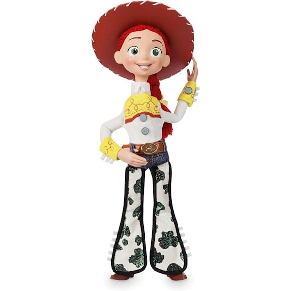 Disney Store Officiell Jessie Interaktiv Talande Actionfigur från Toy Story, Inkluderar Ljud och Fraser, Interagerar med Andra Figurer och Leksaker