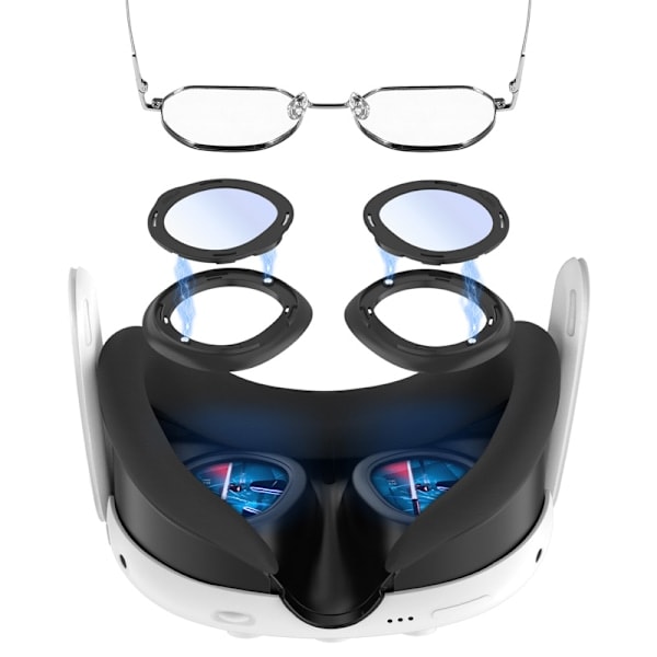 STARTRC Anti-Ripe Ring Linsebeskyttelse for Meta Quest 3 VR Headset