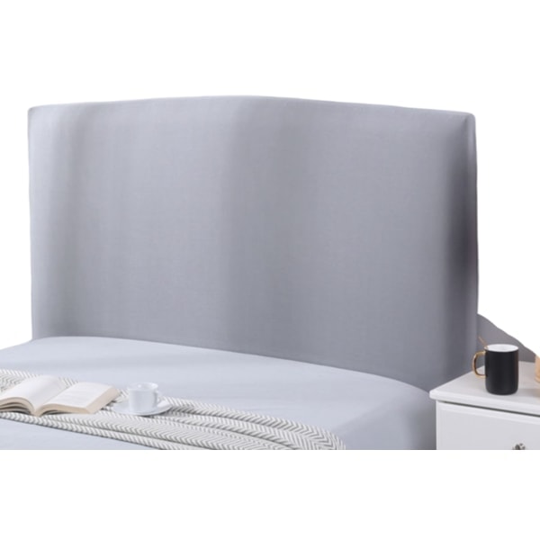 Yleiskäyttöinen sängynpäädyn päällinen harmaa 145-160 cm