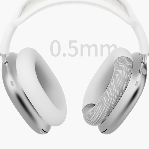 Öronkuddar för Airpods Max hörlurar Vit Hvid