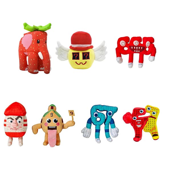 Uusi pelioheispehmolelu - pehmolelu Red Hat Square Face