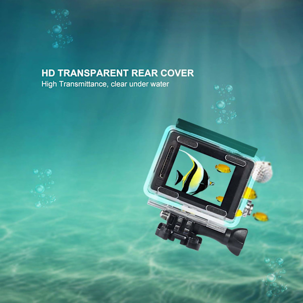 GoPro Hero 3/3+/4 Vandtæt Hus Transparent