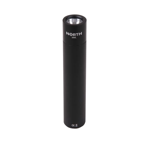 Lommelygte 200 Lumen Sort Aluminium 2W