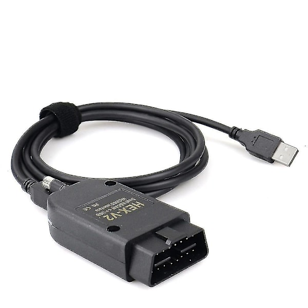 HEX V2 VCDS USB Diagnostisk Interface English + Danish
