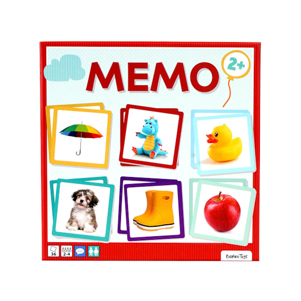 Spel Classic My First Memo Multifärg 3