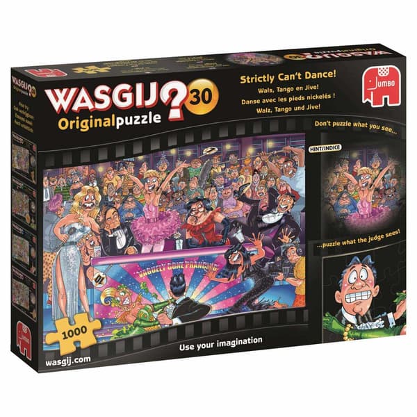 30 Palapeliä 1000 palaa – \"Strictly Can’t Dance!\" (Valssi, Tango & Jive) Multifärg multicolor