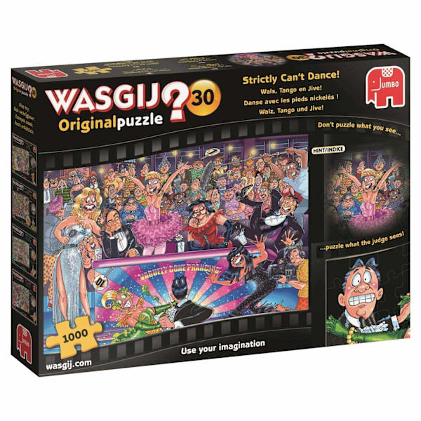 30 Puslespill 1000 biter – \"Strictly Can’t Dance!\" (Vals, Tango & Jive) Multifärg multicolor
