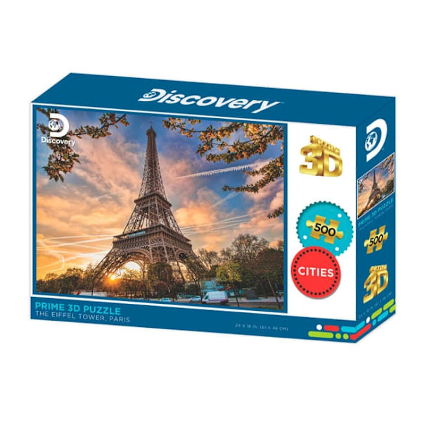 3D-palapeli Eiffel-torni Pariisi, 500 1