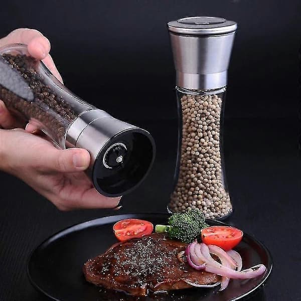 Kværnsæt Glas Ing Flaske 2 stk