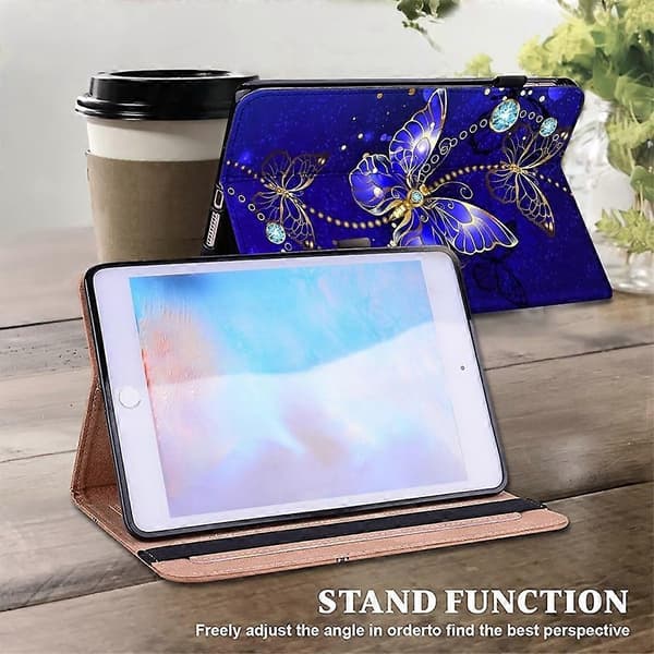 Bästsäljande målat läderfodral kompatibelt med Samsung Galaxy Tab S7 FE