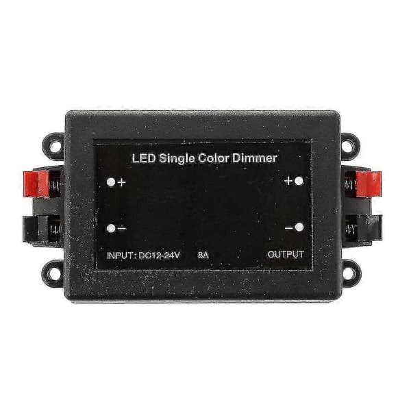 12V Enkel LED Dimmer + RF Fjernkontroll