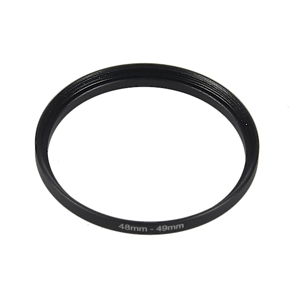 48mm til 49mm Kamerafilterlinse 48mm-49mm Step Up Ring Adapter