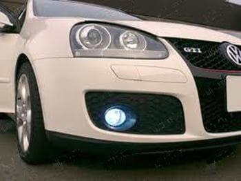 H3 Tåkelys LED 6000K med 57 stk 3014smd chip 2-pakning Superpris !! silver Silvergrå