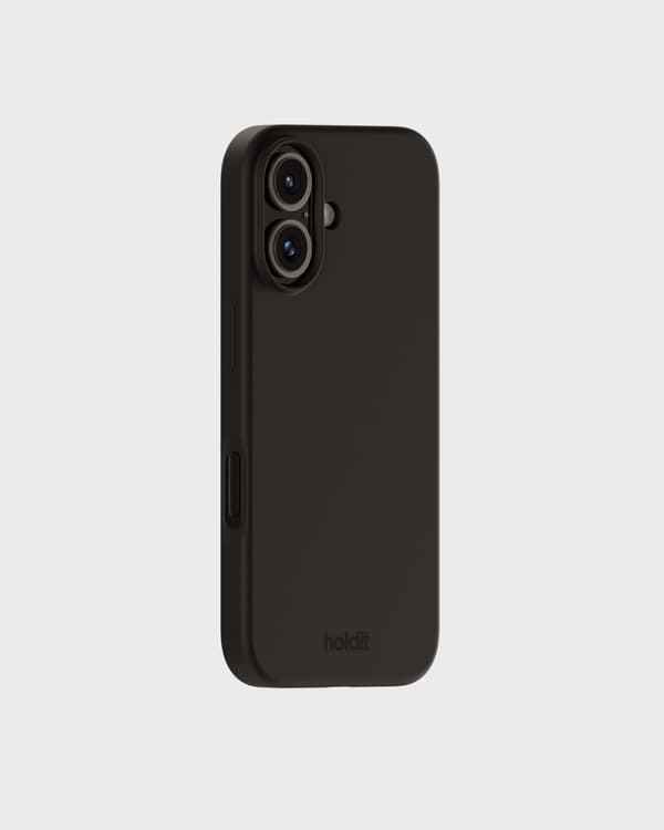 Kompatibel med iPhone 16 Mobilskall Silikon Silikon Svart
