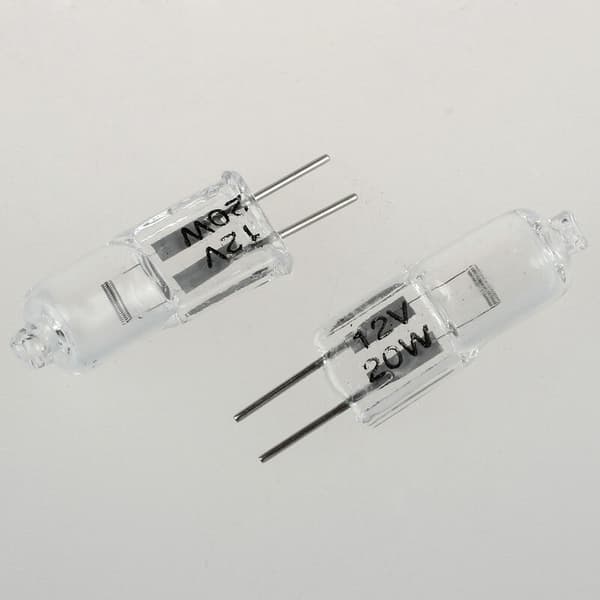 5 x G4 20W 12V halogenpære