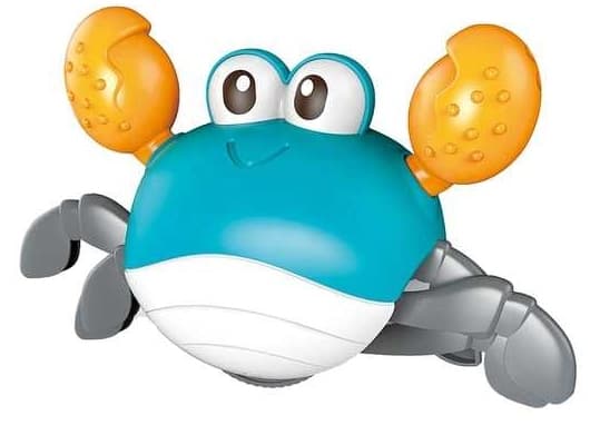 Nyhet Funny Crab krabbekryper Baby Krabbe, Krypende Leke 150