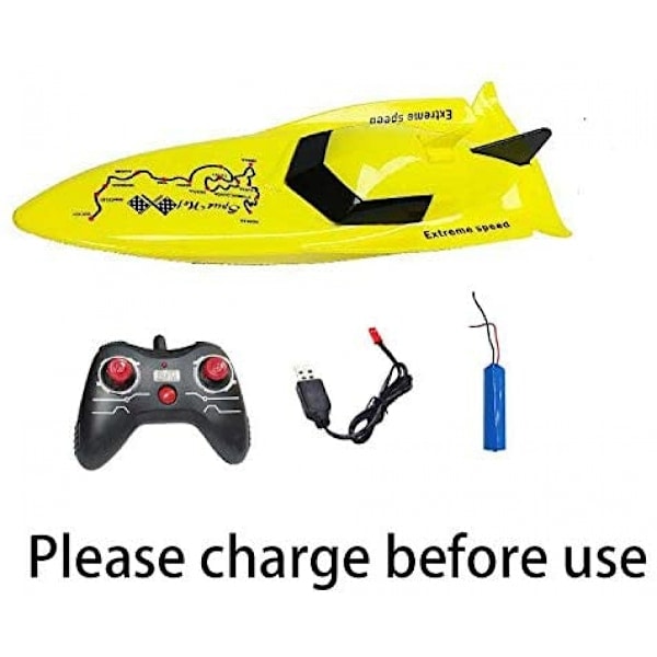 Leksaker Gränsöverskridande Ny Fjärrkontrollbåt Simulation Mini Speedboat Vatten Simning Sommarleksak Fyrkanalig Elektrisk Båtmodell