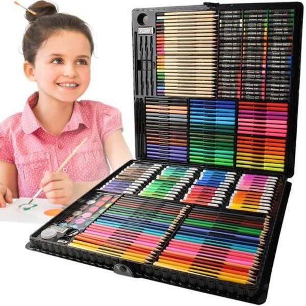 Målarlåda 288 deler - Tegn og mal multifärg multicolor