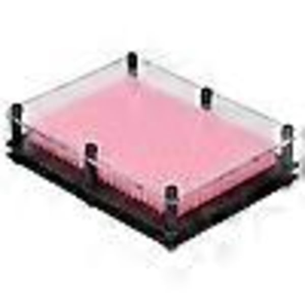 Pin Art Leke 3D Håndavtrykksmodell i Plast Kloning Fargerik Foranderlig Kreativ Gave til Barn LPink