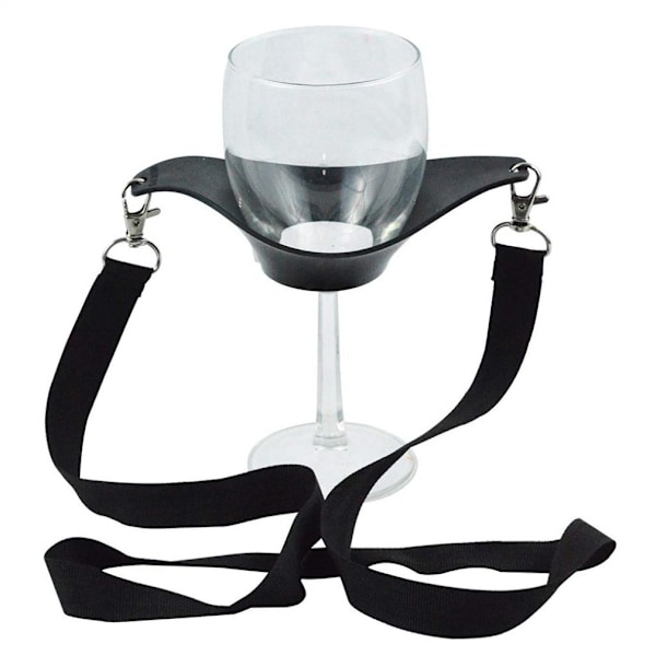 Party Hand Free Wine Glass Holder Strap Wine Glass Lanyard Holder Halsband