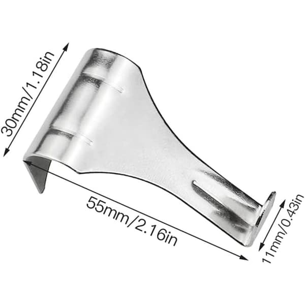 15 kpl valettuja taulukoukkuja (5,5 cm)