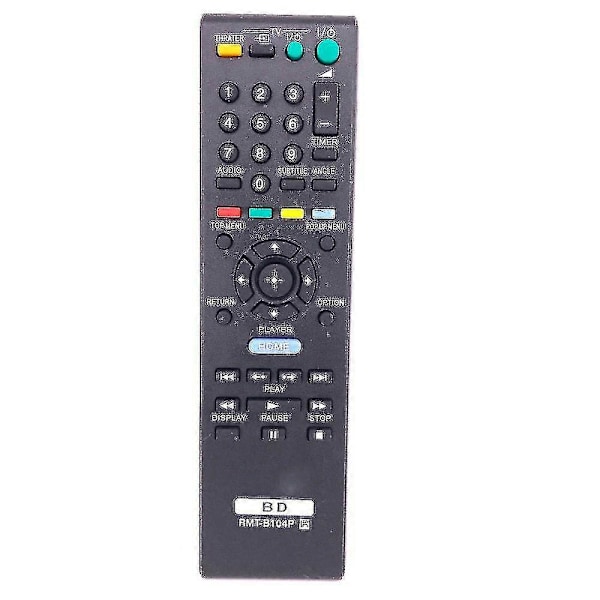 Fjernbetjening til Sony Blu-ray-afspiller RMT-B104P BDP-BX57 BDP-S470 BDP-S360 S460 S485 S490 BDP-S185 S300