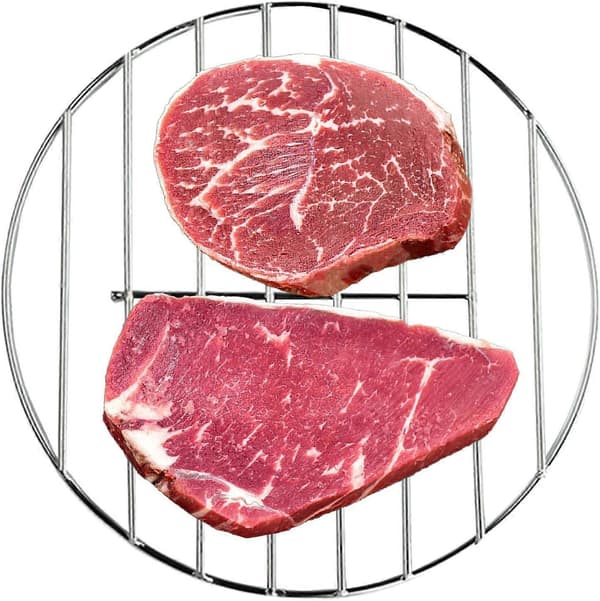 Plet Grillplade Udskiftning BBQ Grill Rund BBQ Grillrist 30cm
