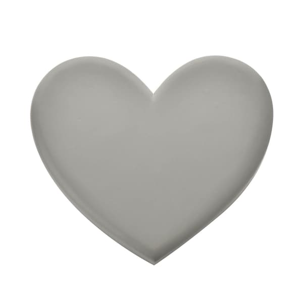 Thoughts Of You Minnehjerte for Grav - Graverbart En Grå Grey One Size