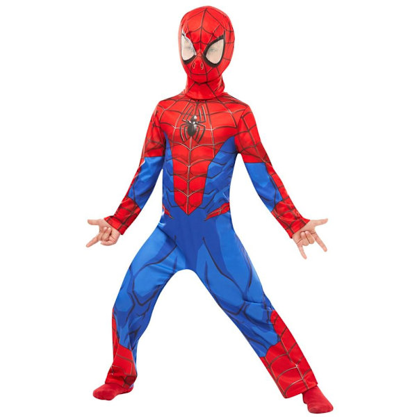 Spiderman Udklædning S 3-4 år multifärg multicolor