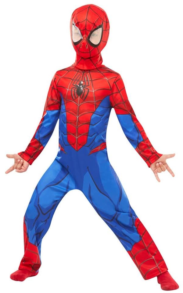 Spiderman Utklädningsdräkt S 3-4 år multifärg multicolor