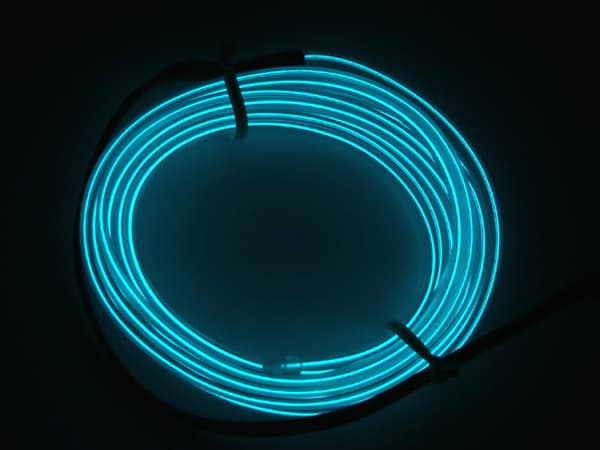 Glowstrip 200cm Isblå gir behagelig glødende effekt som neon 40 Is-blå / Ice-blue