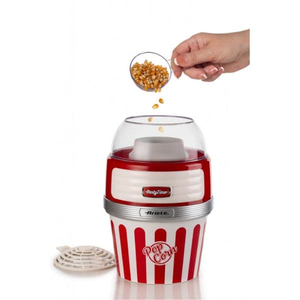 Popcornmaskin XL | Retro | 1100W 1100 Röd