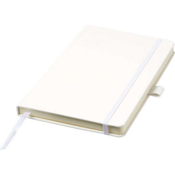 JournalBooks Nova A5 Hardcover Notesbog, Hvid White A5
