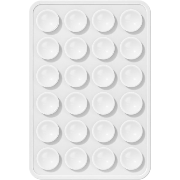 Mobiltelefonfäste i silikon med lim, mobilskalsfäste med sugpropp för iPhone och Android, handsfree-mobiltelefongrepp med lim