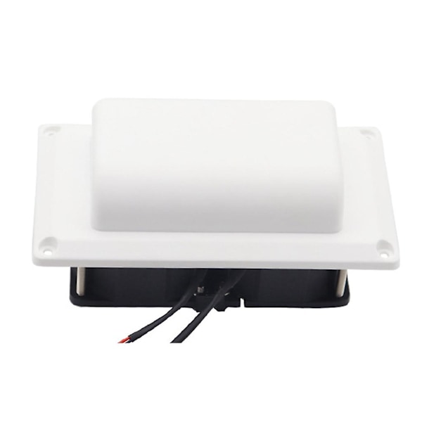 For DC 12V Kjøkkenvifte Eksosvifte For Campingvogn Tilhenger Universal Rv Innendørs Luft Hvit White Low power