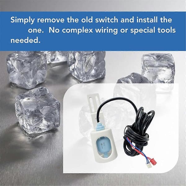 Hot tilbud til lav pris! 2 i 1 Ismaskine Vand Float Switch med Temperatursensor til Kommerciel Ismaskine Cotlin Etc Ice-Glad