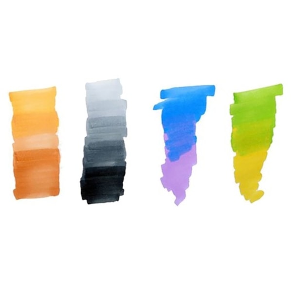 40-Pakning - Tusjpenner med Etui Fargepenner Dobbeltsidige Penner Multicolor multifärg